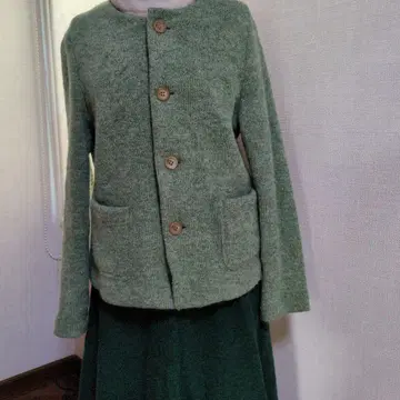 45R 울 자켓과 울 플레어 아스카