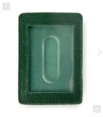 일비종떼 그린 가죽 카드 케이스