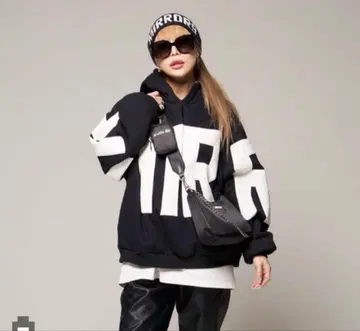 블랙 M 사이즈 인기 완판템 MIRROR9 ICON 후디