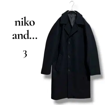 니코앤드 체스터 코트 롱 코트 남성용 심플 비즈니스에도