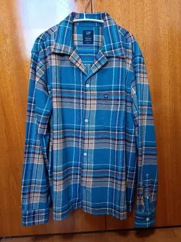 GAP 코튼 플란넬 셔츠 셔츠