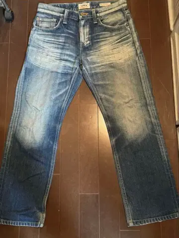 EDWIN 스트레이트 데님 블루 30인치