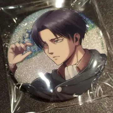 리바이 캔뱃지 진격의 거인 글리터 라메키라 레어