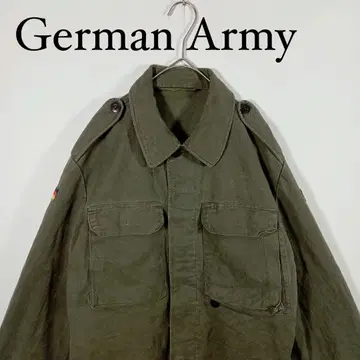 독일군 밀리터리 자켓 올리브 그린 몰스킨 필드 자켓