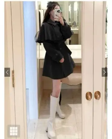 grl 2way 케이프 세트 코트 ze782