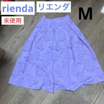 [ 미사용 ] 여성용 스커트 rienda 리엔다 퍼플 M 사이즈