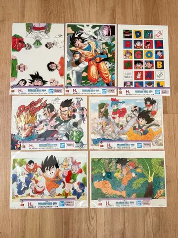 드래곤볼 40주년 제일복권 H상 7매 세트