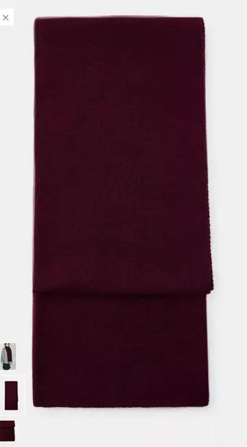 ZARA 파인 니트 스카프 새상품