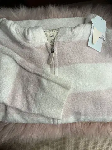 젤라또피케 스무디 보더 후드티 핑크