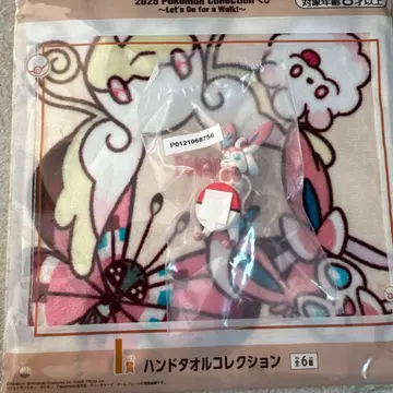 포켓몬 1번 복권 F상 니피아+I상 니피아 손수건