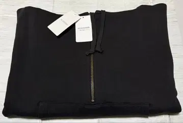 AP STUDIO 울 믹스 하프 지퍼 후디