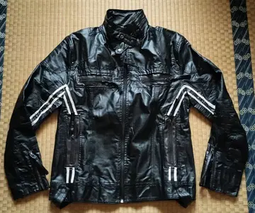 IN THE ATTIC y2k drip 인조 가죽 블랙 자켓 M