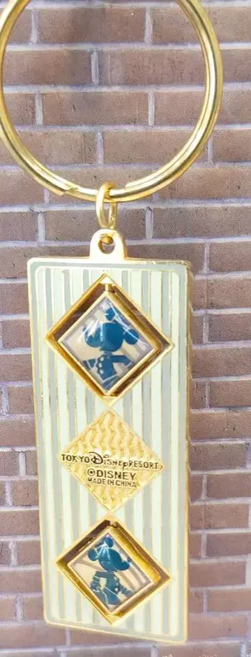 디즈니 앰버서더 호텔 레트로 메탈 앤티크 키링