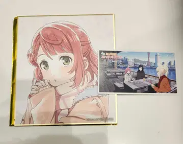 니지가사키 학원 스쿨 아이돌 동호회 입장 혜택 미니 색지 우에하라 아유무