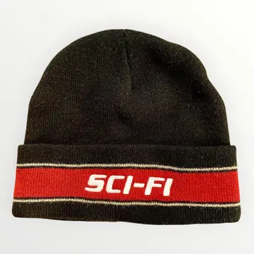 SCI-FI FANTASY 블랙 니트 모자