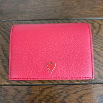 케이트 스페이드 카드 케이스 하트 레드