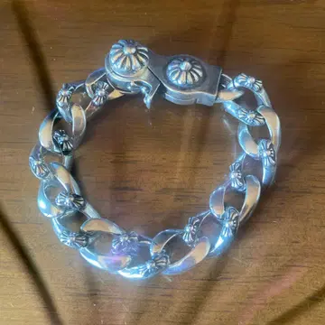 실버 체인 링크 팔찌