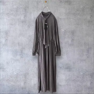 새상품급 어반리서치 로쏘 2WAY 넥 보타이 개더 원피스