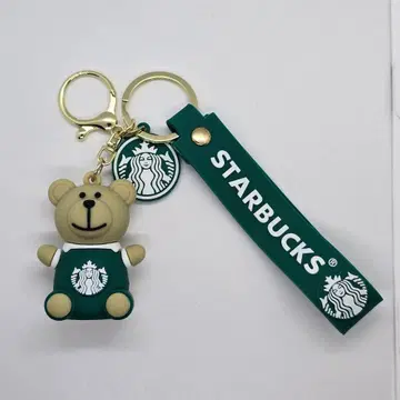 STARBUCKS 테디베어 키링 한국 한정판