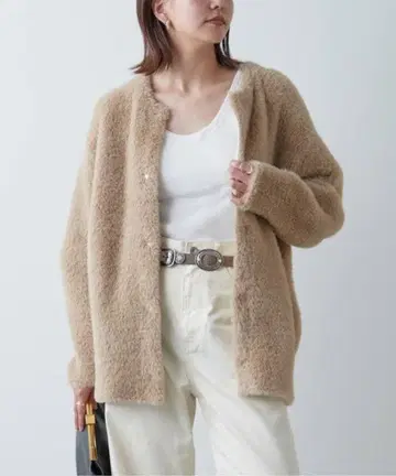 컨디션 최상 GALLARDAGALANTE 페더얀 가디건 M