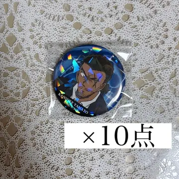 명탐정 코난 홀로그램 캔뱃지 홀로캔 캔뱃지 야마토 칸스케 10개