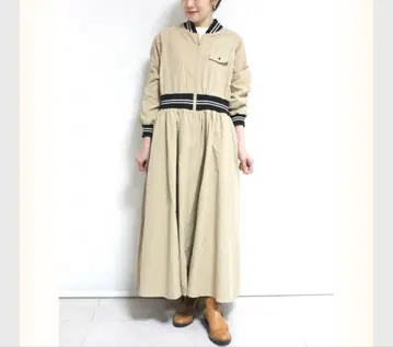 blanco. 블랑코 2way 롱 코트 롱 원피스 새상품 베이지