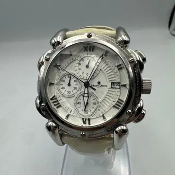 그라함 크로노그래프 손목시계 화이트