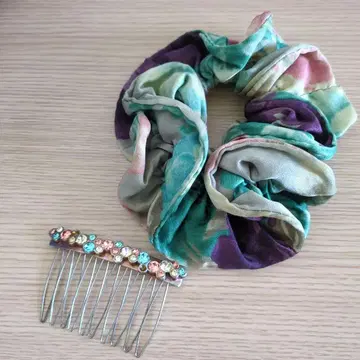 [ acca ] 스톤 헤어콤 스크런치 포함