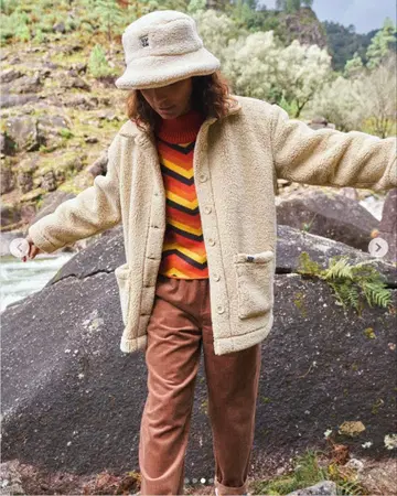 LUCY & YAK 플리스 자켓