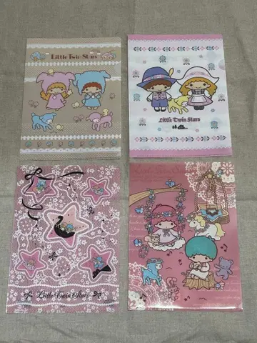 키키라라 딸기신문 부록 외 A4 클리어 파일 10장 세트