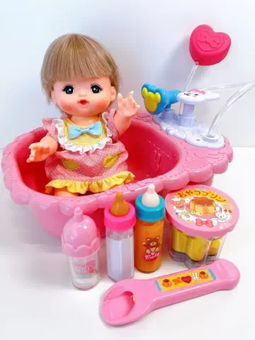 멜짱 목욕 만끽 세트 밀크와 푸딩 포함