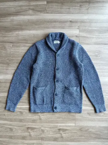 테일러 스티치 TAYLOR STITCH 네이비 멜란지 가디건