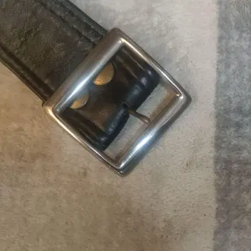 레어 VANSON 더블 라이더용 천연 가죽 벨트 38 빈티지