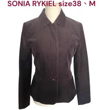 새상품급 소니아 리키엘 코듀로이 미형 자켓 38, M, 9호