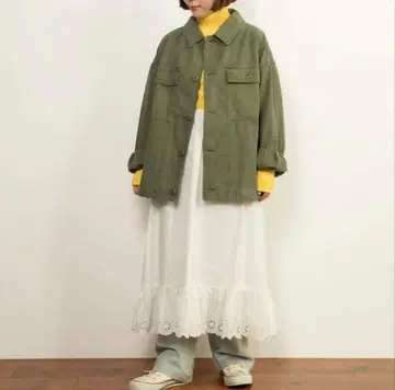 [ 새상품급 ] CHILD WOMAN 밀리터리 자켓