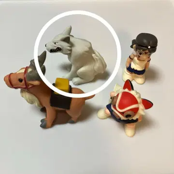 스튜디오 지브리 모노노케 히메 모로 손가락 인형 피규어