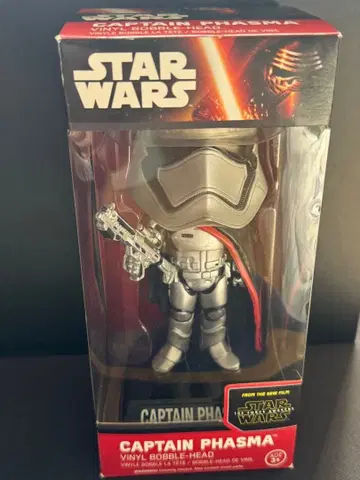 [ 미개봉 새상품 ] 스타 워즈 캡틴 파즈마 보블헤드