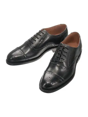 세미 브로그 슈즈 카프 레더 새상품급