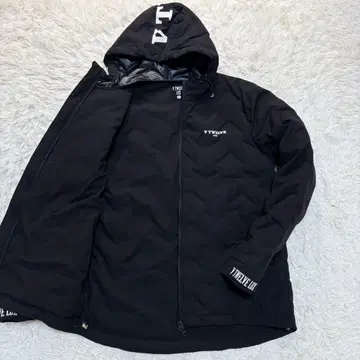 레어 사이즈 V12 다운 자켓 더블 지퍼