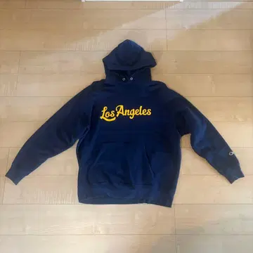 Champion Los Angeles 후드티 L 네이비