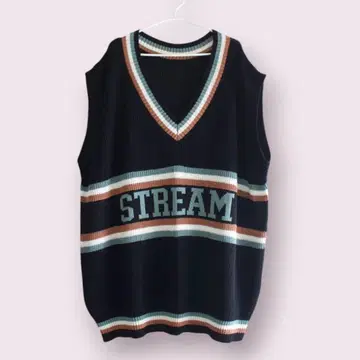 [ 10L/XXL ] 상당 스마일랜드 V넥 니트 베스트