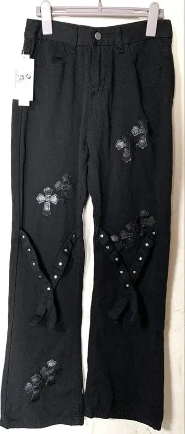 십자가 크로스 팬츠