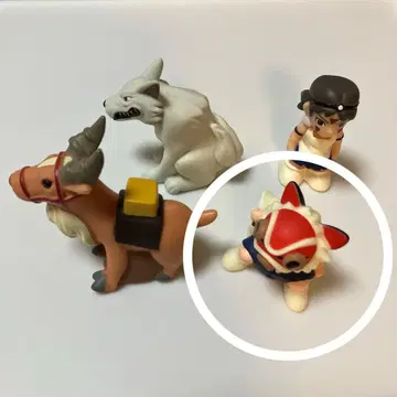 모노노케 히메 산 손가락 인형 동동이 지브리