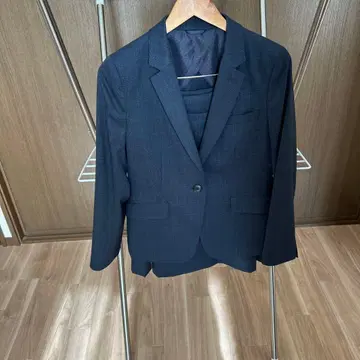 네이비 비즈니스 정장 상하의 세트