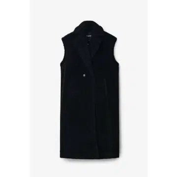 DesigualL 데시그알 보아 롱 베스트 블랙