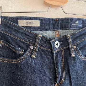 AG THE STELLA 슬림 스키니 데님 다크 인디고