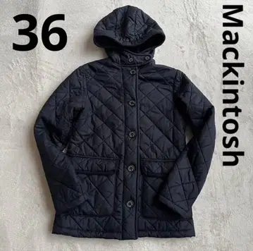 새상품급 매킨토시 퀼팅 그런지 보아 안감 숏코트 M