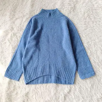 컨디션 최상 TOMORROWLAND 하이넥 니트 울 캐시미어 풀오버