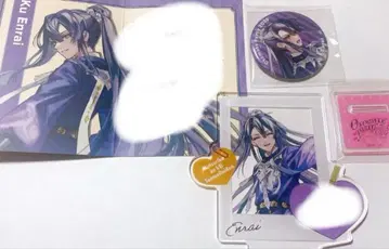 마츠리카노 케이 엔라이 오토파 아크릴 스탠드 메시지 카드 캔뱃지