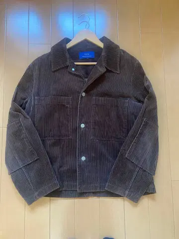 브라운 코듀로이 자켓